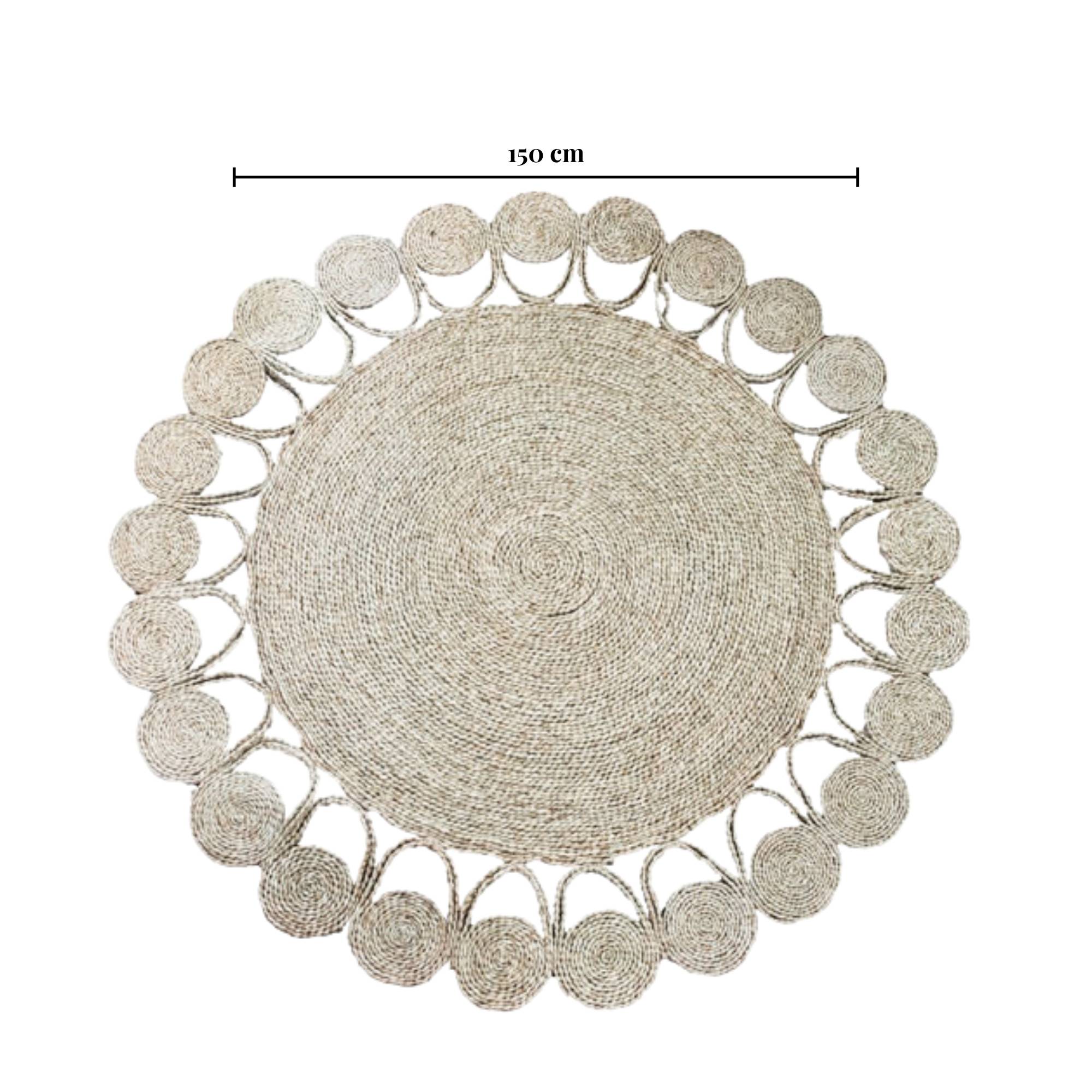 Artisan-Crafted Natural Rug – Eco-Friendly Decorative Piece for Modern Spaces – Wholesale - Image 2