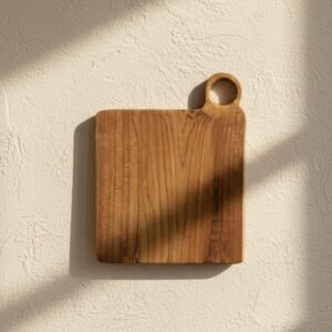 11 Handmade Teak Wood Cutting Board – Polished Horn Design, Large Cheese and Chopping Board Gift - Wholesale.