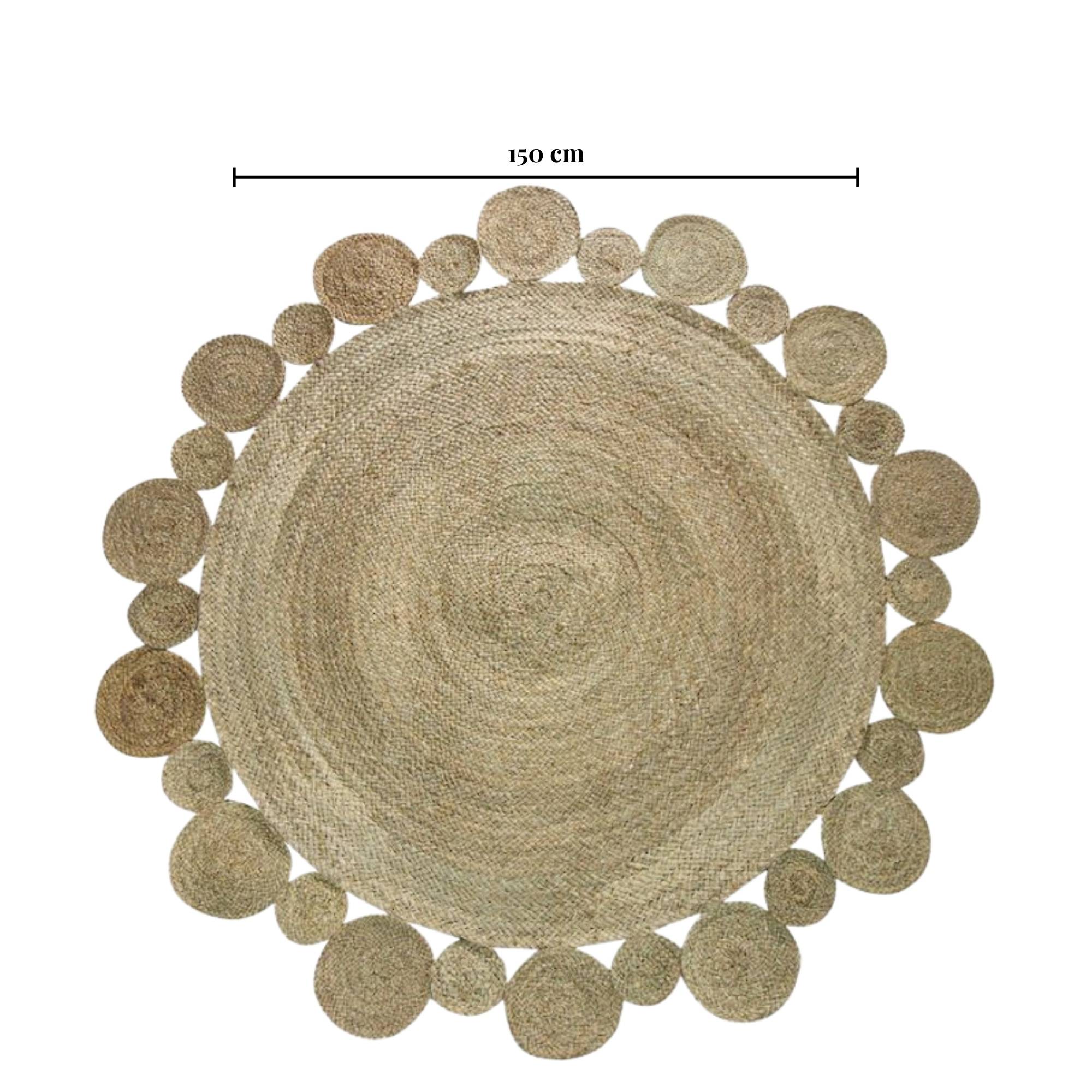 Artisan-Crafted Natural Rug – Eco-Friendly Decorative Piece for Modern Spaces – Wholesale - Image 2