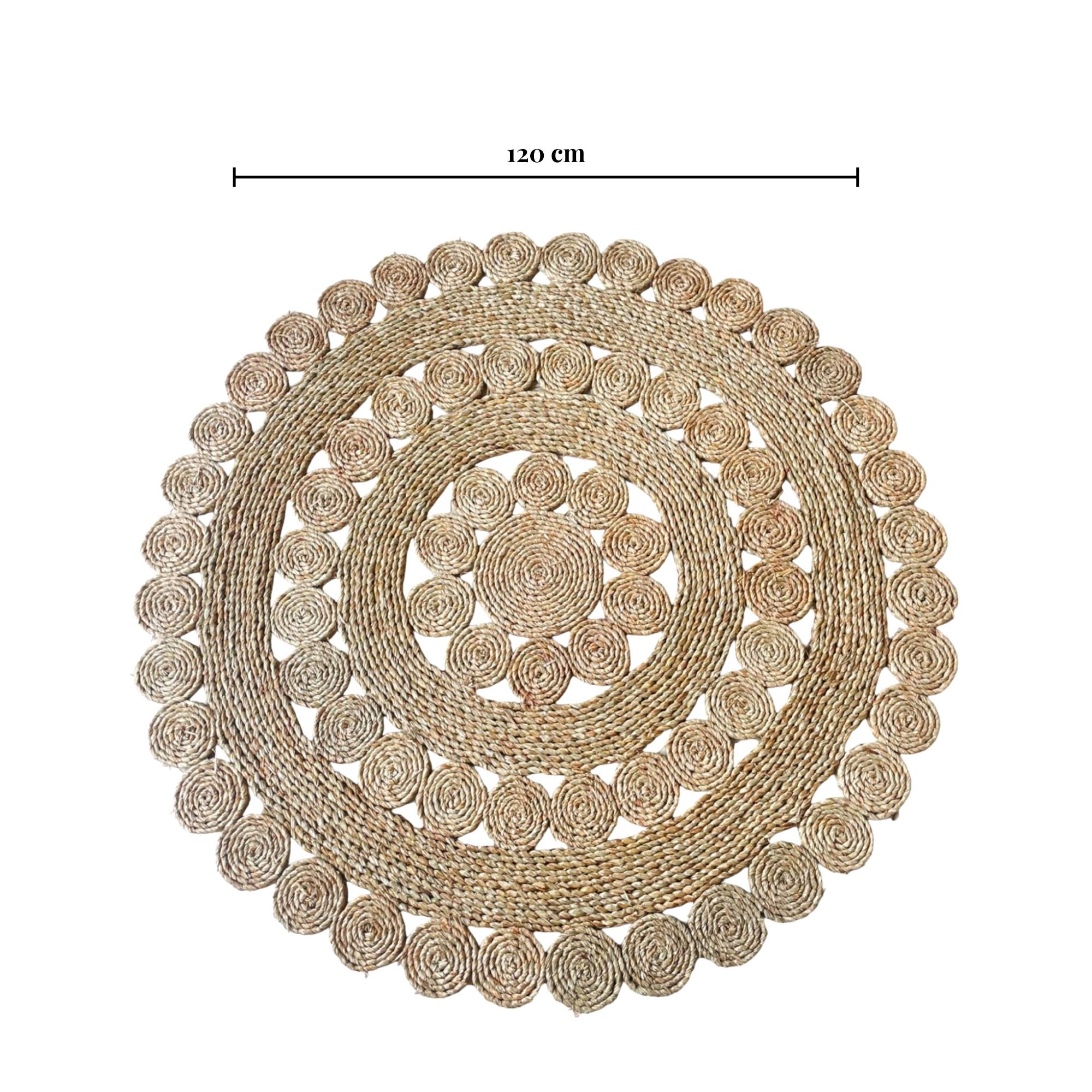 Artisan-Crafted Natural Rug – Eco-Friendly Decorative Piece for Modern Spaces – Wholesale - Image 2