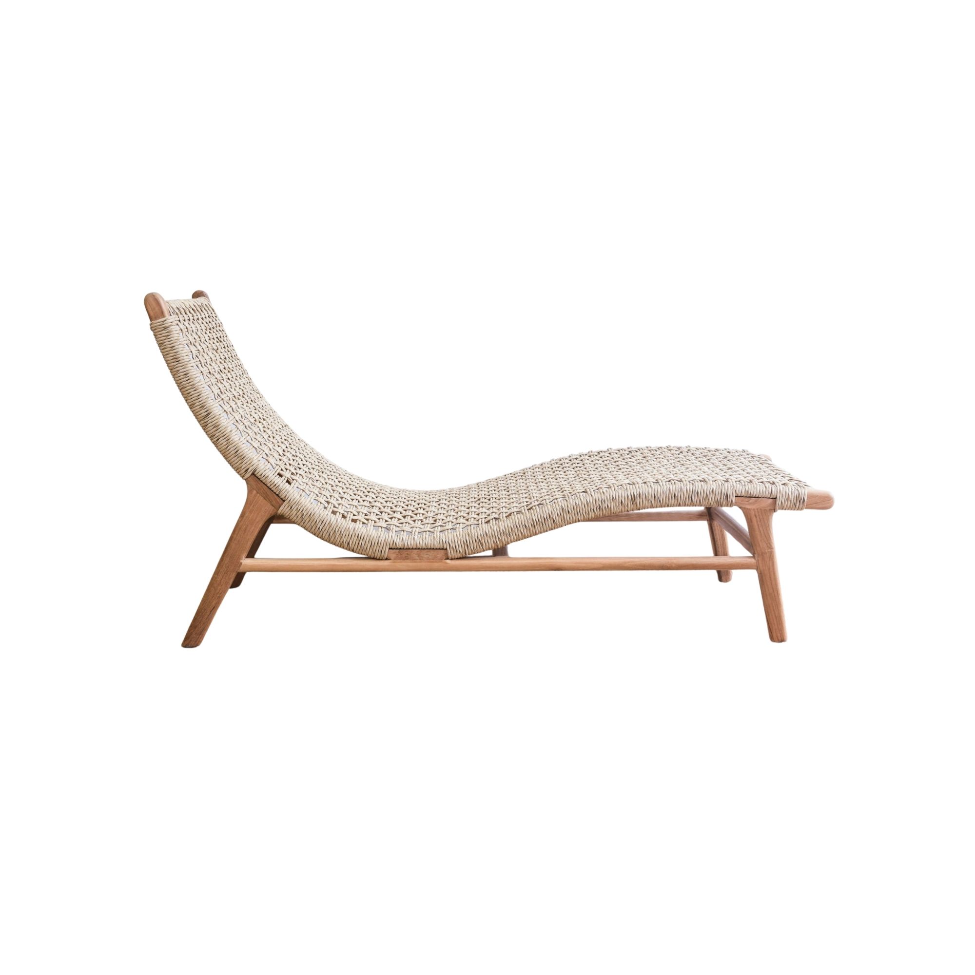 Natural Teak Sun Lounger – Durable Outdoor Furniture for Resorts & Hotels - Wholesale Outdoor Furniture Supplier - Image 2