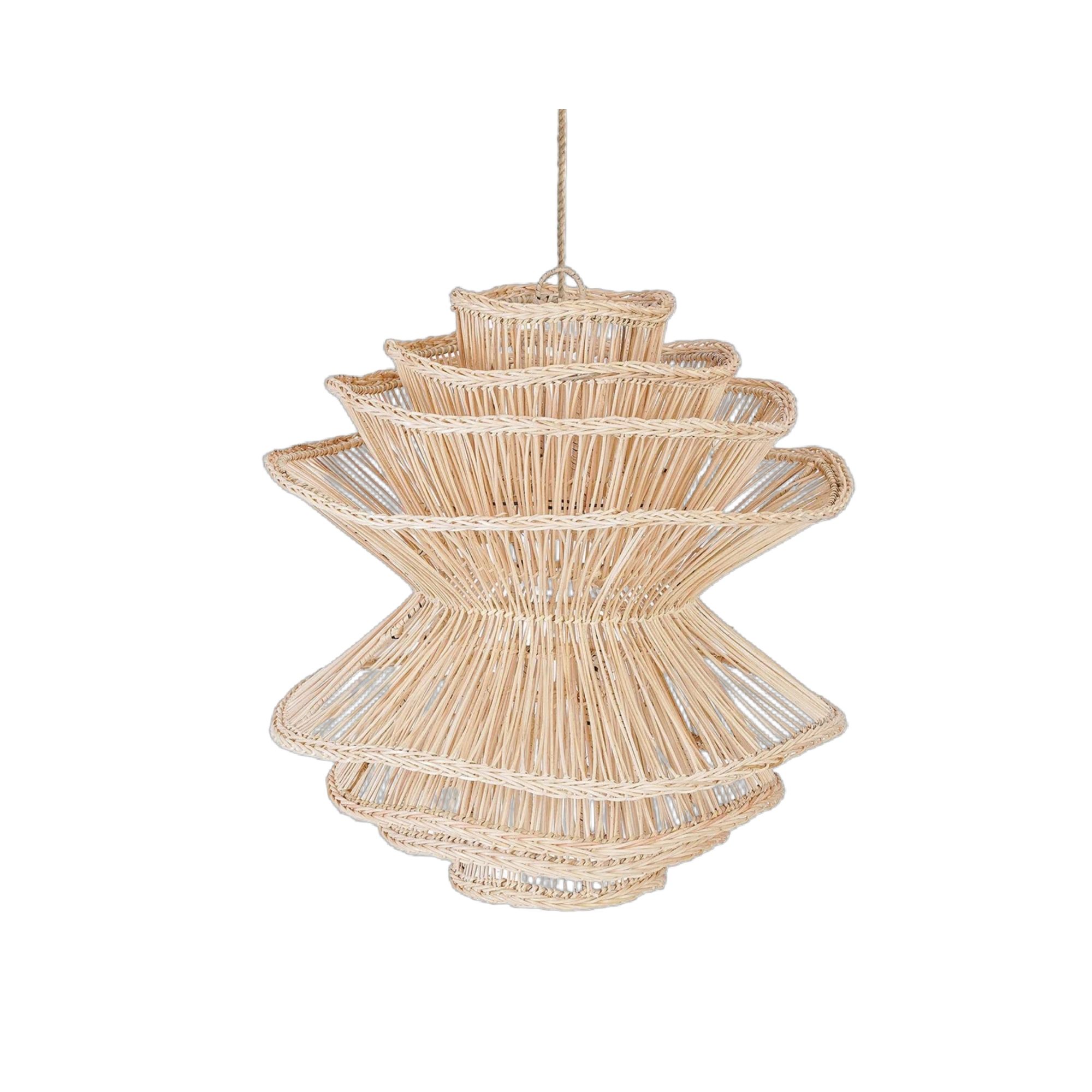Artisan-Crafted Natural Hanging Lights – Eco-Friendly Decorative Piece for Modern Spaces – Wholesale