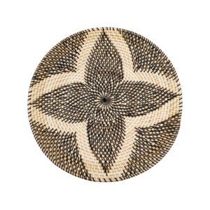 Handwoven Natural Fiber Wall Art – Authentic Indonesian Craftsmanship – Wholesale Handcrafted Natural Material Wall Art – Timeless Artistry for Elegant Interiors – Wholesale