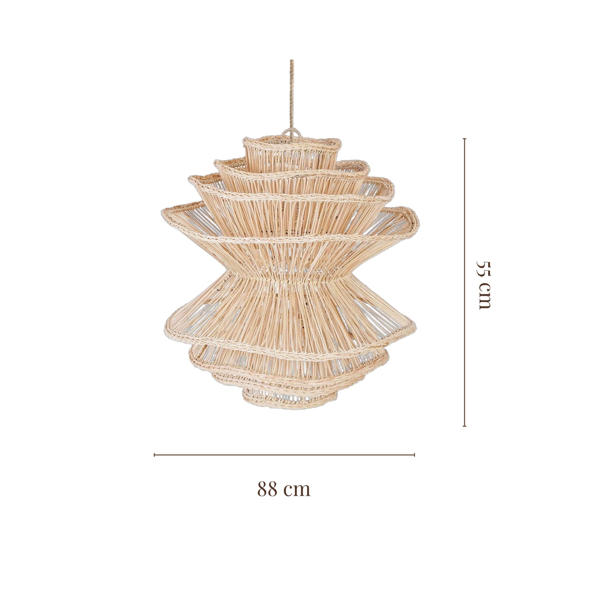 Artisan-Crafted Natural Hanging Lights – Eco-Friendly Decorative Piece for Modern Spaces – Wholesale - Image 2