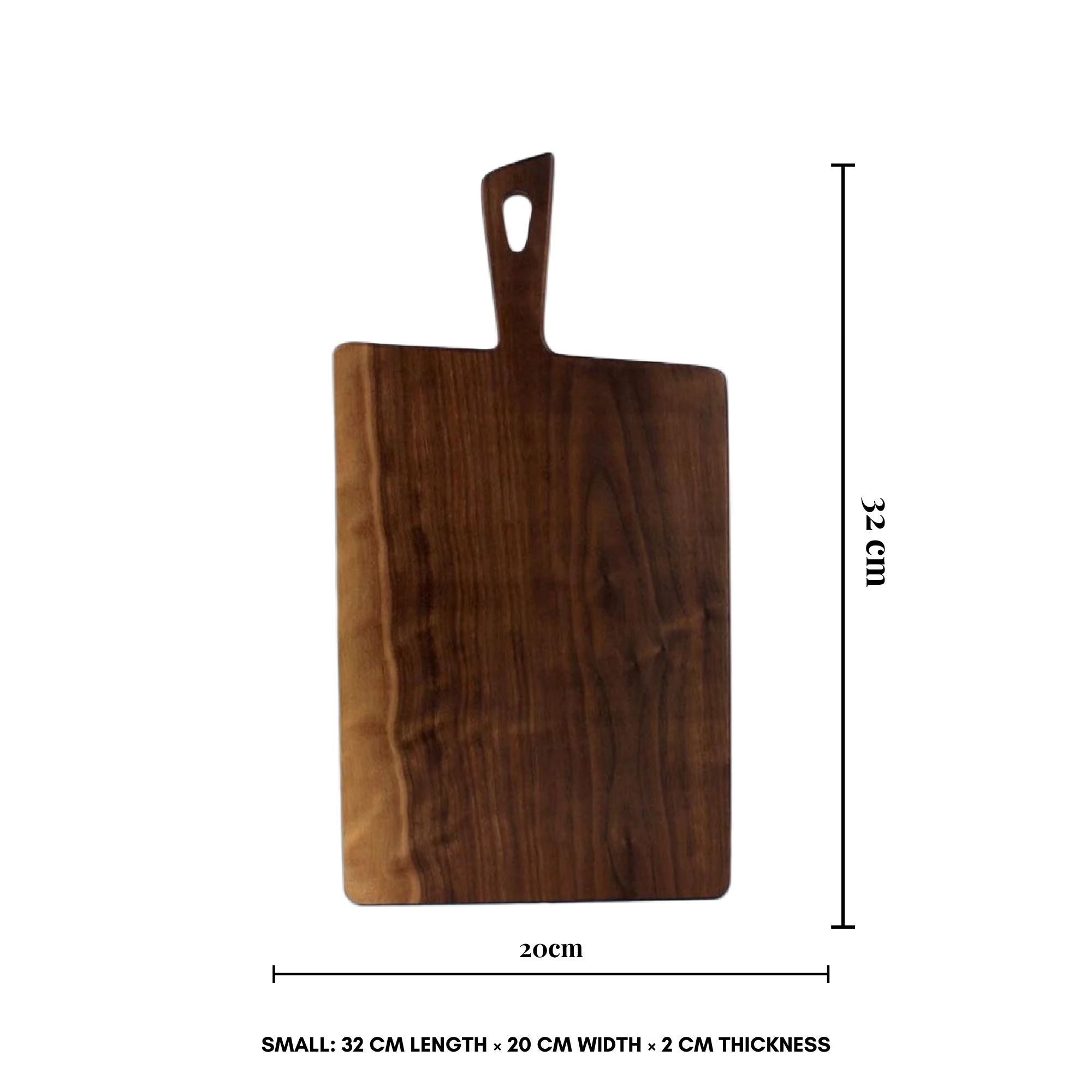 Handmade Teak Wood Cutting Board – Polished Horn Design, Large Cheese and Chopping Board Gift - Wholesale - Image 5