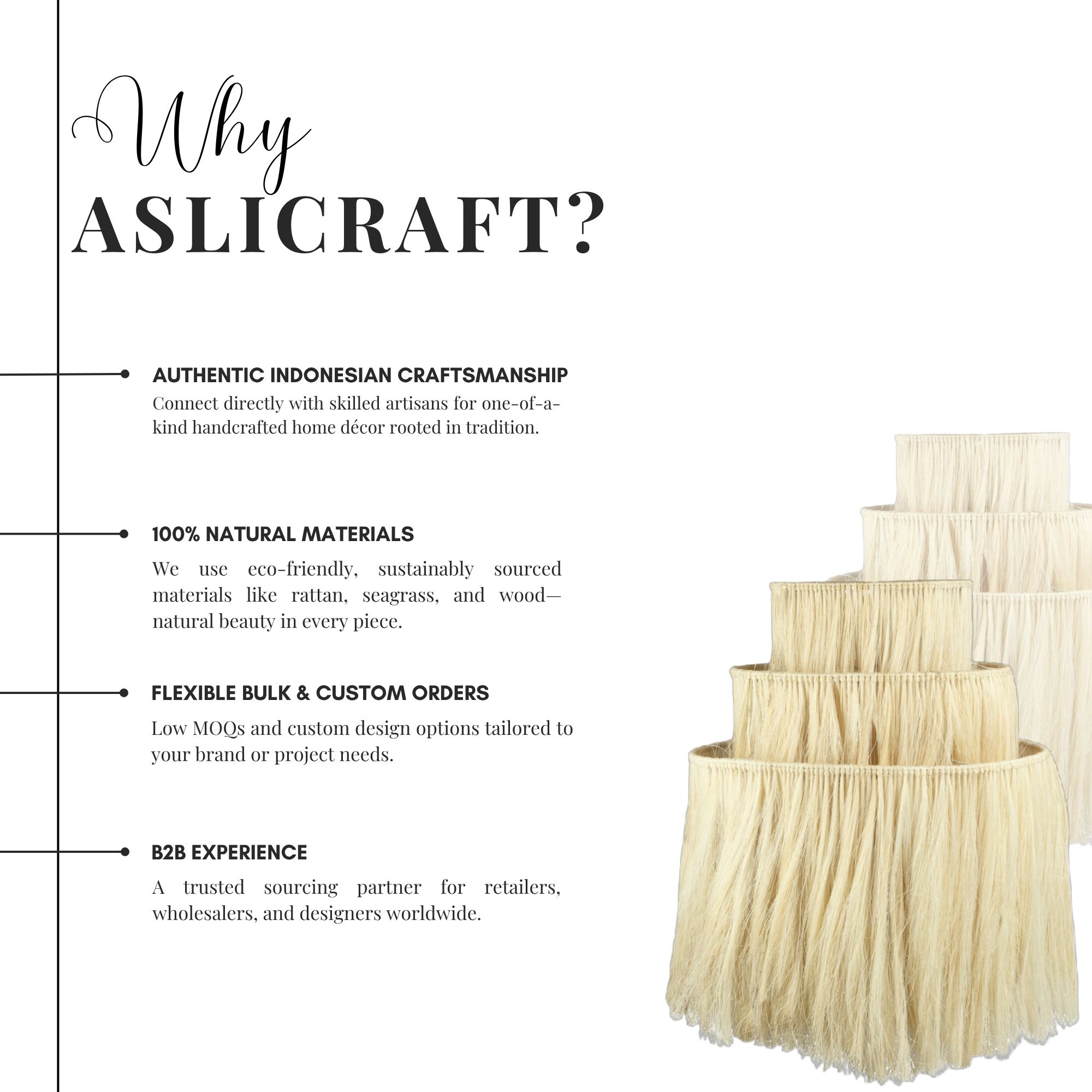 Artisan-Crafted Natural Hanging Lights – Eco-Friendly Decorative Piece for Modern Spaces – Wholesale - Image 3