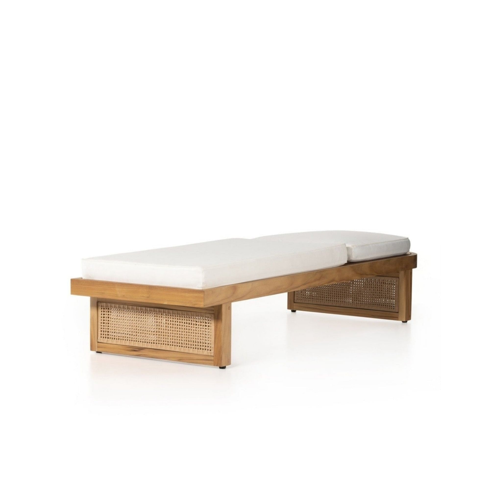 Solid Teak Wood Sun Bed – Handmade Outdoor Lounger Wholesale - Image 2