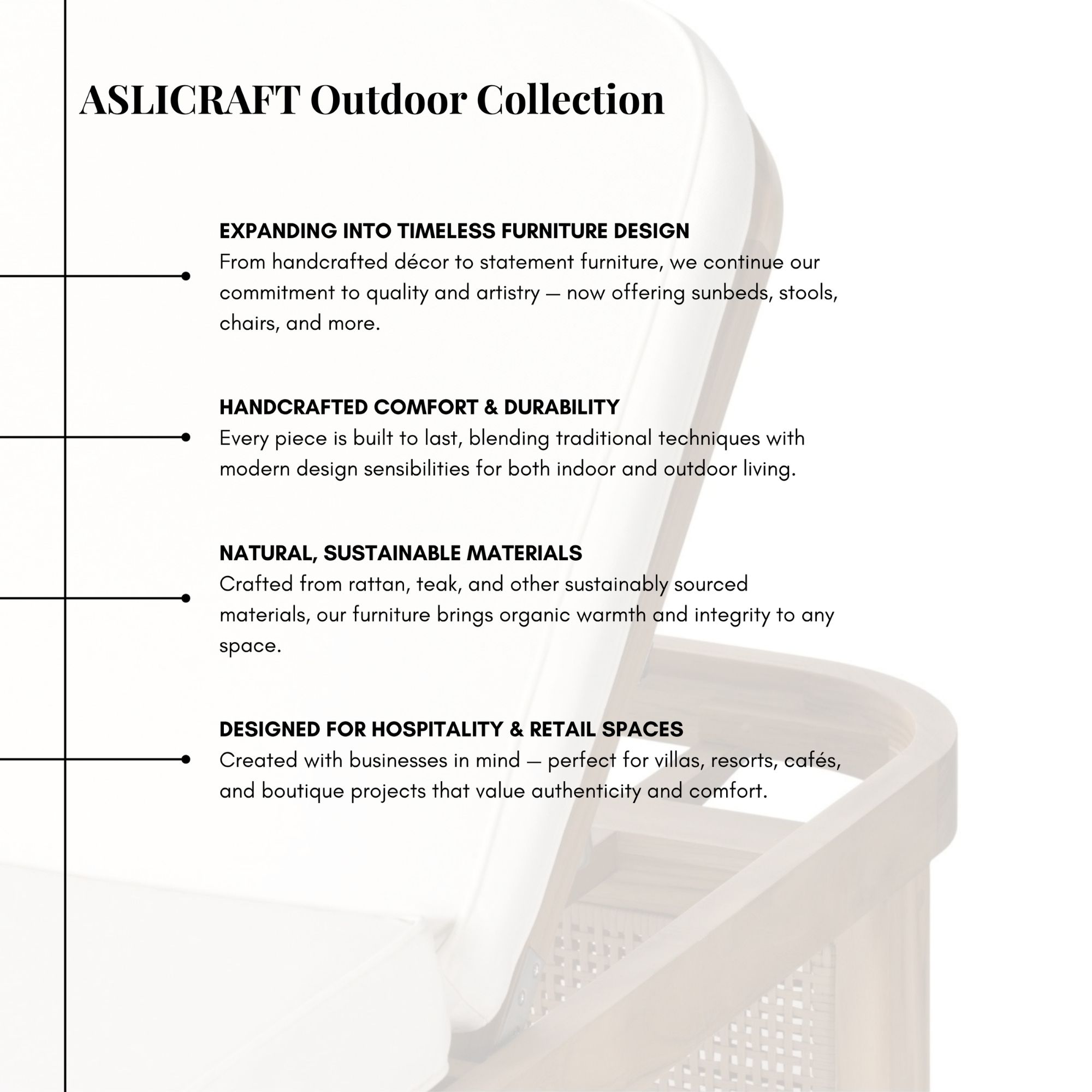 Solid Teak Wood Sun Bed – Handmade Outdoor Lounger Wholesale - Image 7