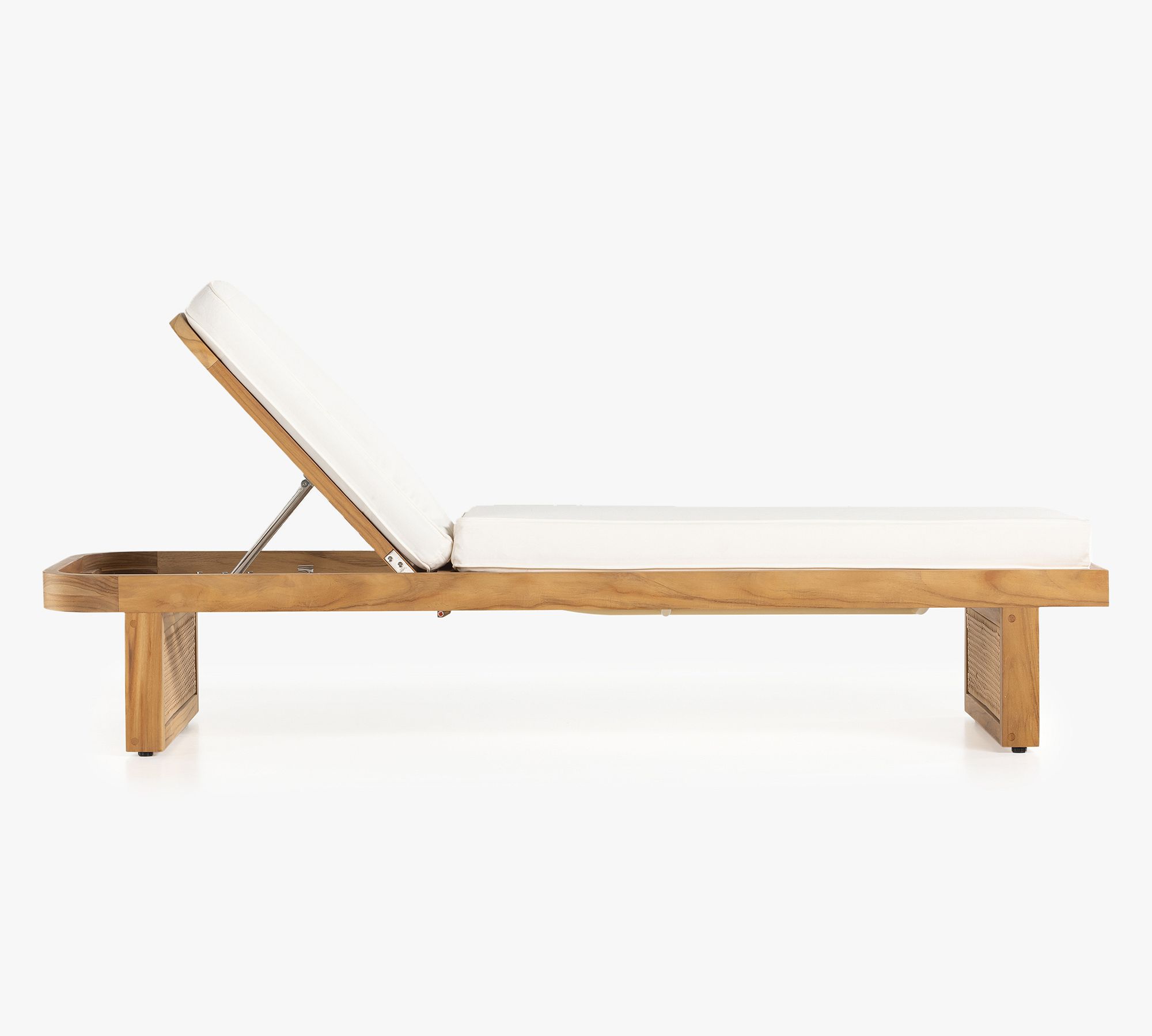 Solid Teak Wood Sun Bed – Handmade Outdoor Lounger Wholesale - Image 5