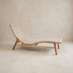 Woven Outdoor Lounger
