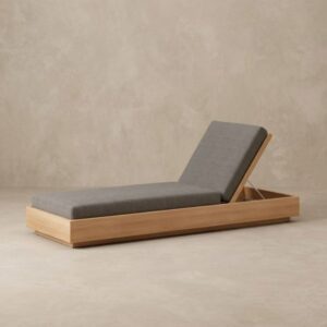 TeakWood Sun Lounger for Resorts & Villas