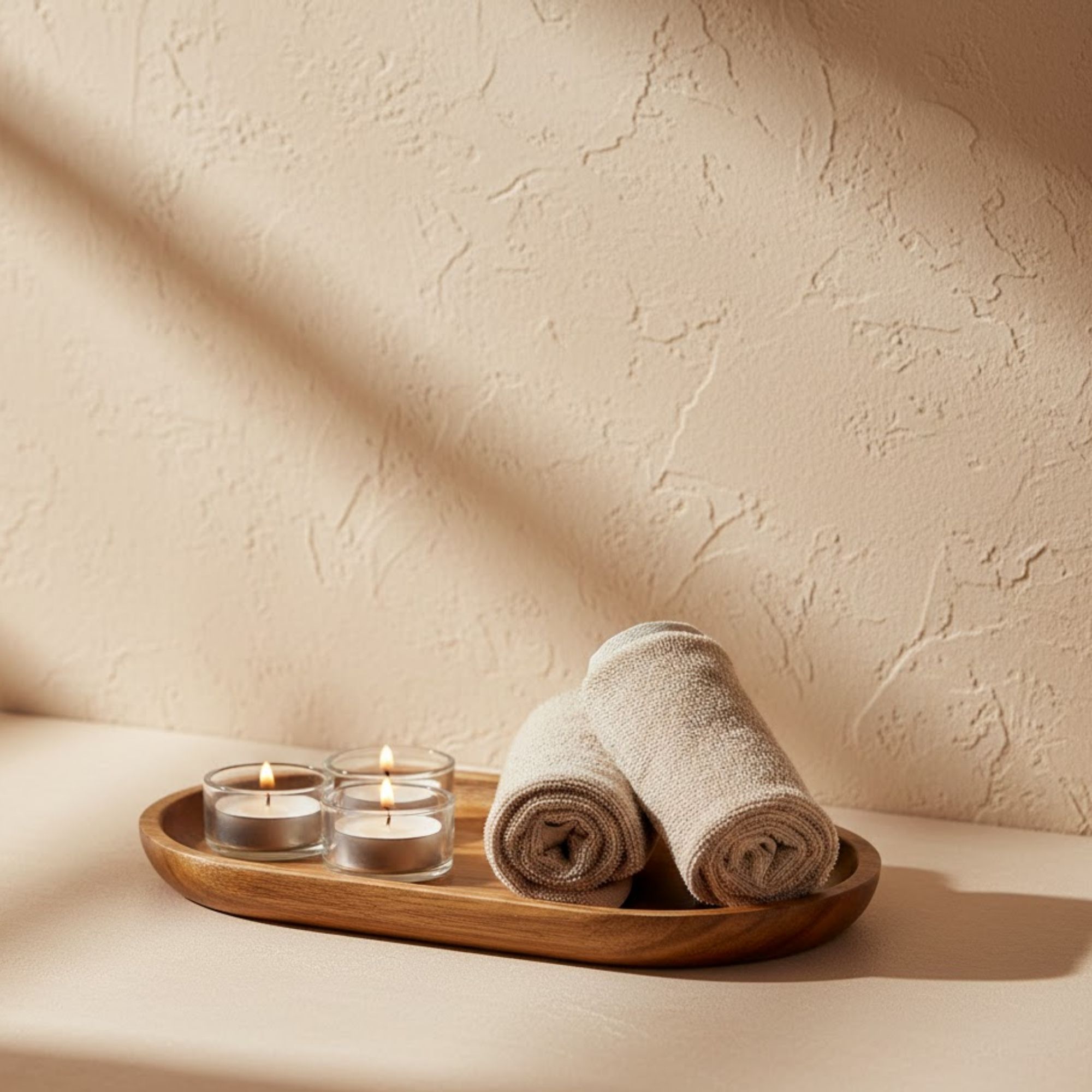 Teak Wood oval Plates for Lunch and Dinner-Durable Wooden Dishes & Plates