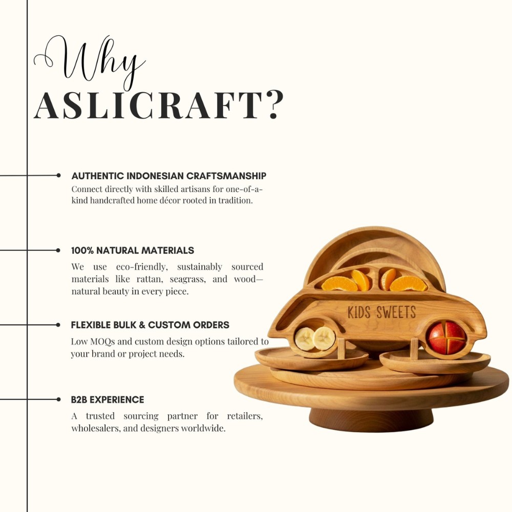 Teak Wood Heart Plates for Lunch and Dinner-Durable Wooden Dishes & Plates - Image 3