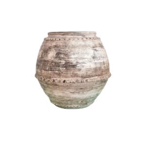 14 Handmade Large Terracotta Clay Planter – Rustic Decorative Indoor & Outdoor Flower Vase, Artisan Pottery, Home Décor Accent