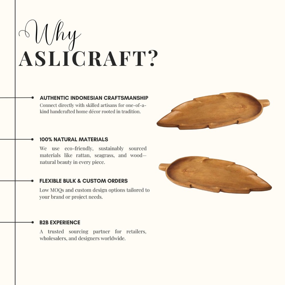 Teak Wood Unique Tree Leaf Design Plates for Lunch and Dinner-Durable Wooden Dishes & Plates - Image 3