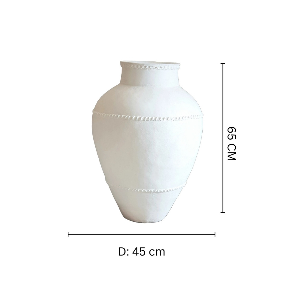 Rustic Terracotta Clay Planter – Handmade Large Flower Pot, Indoor & Outdoor Artisan Pottery Décor - Wholesale - Image 2