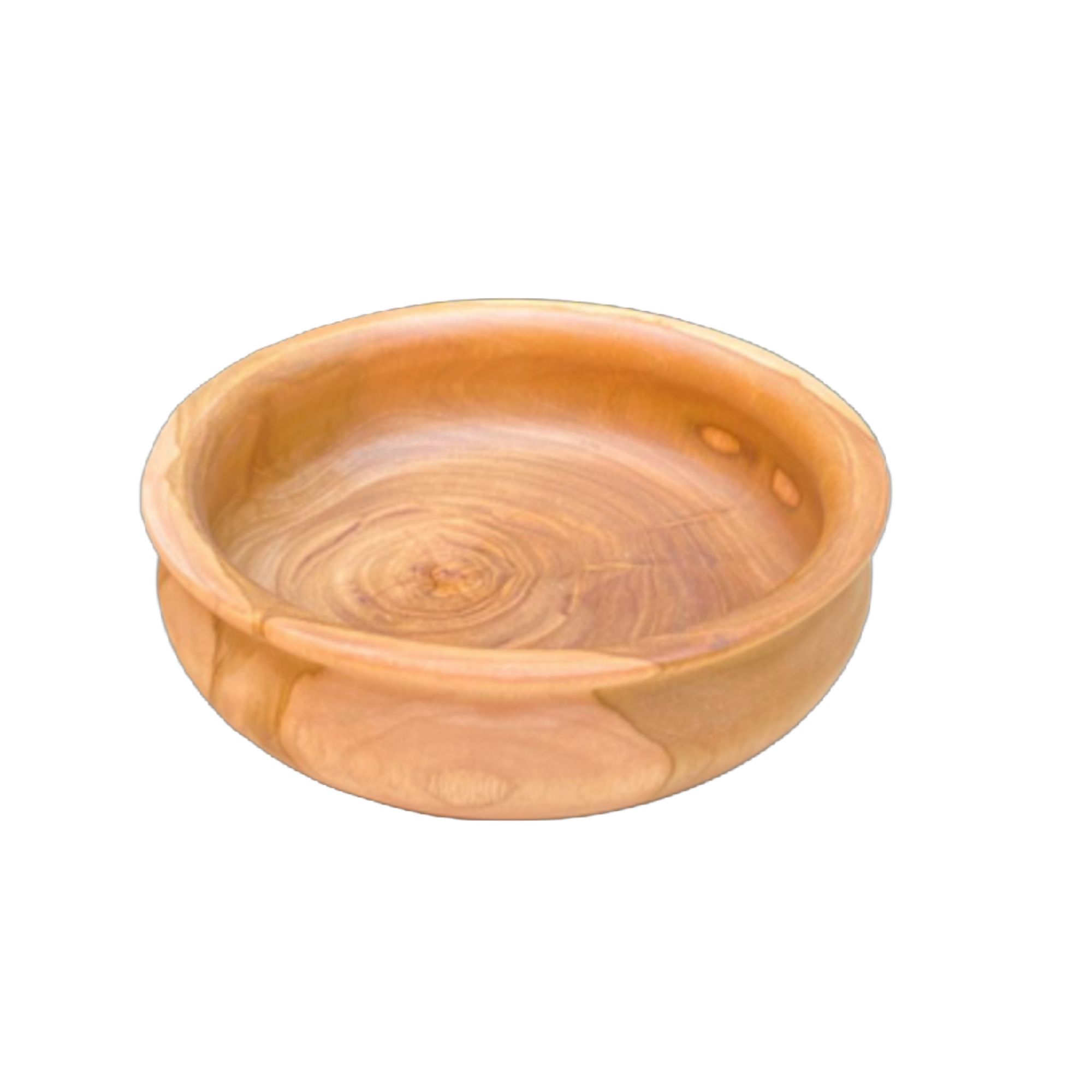 Natural Teak Wood Serving Bowl – Durable, Timeless & Food-Safe Wooden Tableware - Image 2