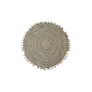 25 Bohemian Round Seagrass Placemat – Handmade from Natural Fibers