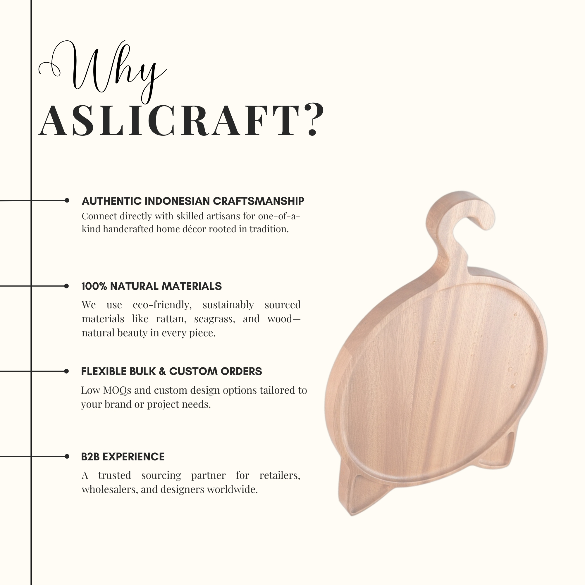 Teak Wood kucing Plates for Lunch and Dinner-Durable Wooden Dishes & Plates - Image 3