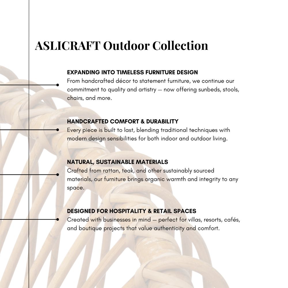 Hand-crafted Rattan Cane Sofa Furniture Wholesale Round Wicker Couch Recliner Armchairs - Image 3