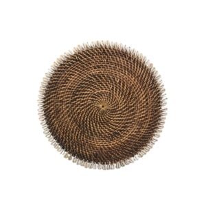 34 Handcrafted Rattan Placemat with Cowrie Shells – Wholesale