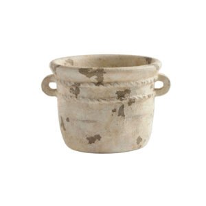 38 Handcrafted Large Terracotta Clay Planter – Rustic Indoor & Outdoor Flower Pot, Artisan Home Décor Piece