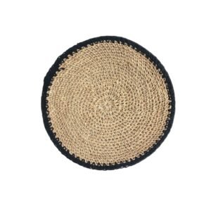 40 Premium Woven Placemats Made from Natural Rope and Cotton Yarn – Rustic, Sustainable Table Accessories for B2B