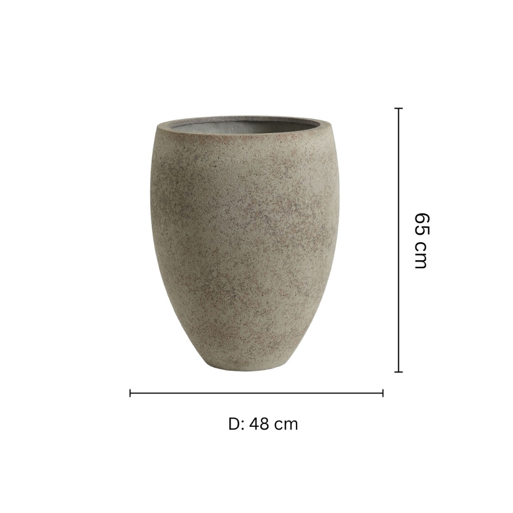 Artisan Terracotta Clay Planter – Handmade Large Flower Pot for Indoor & Outdoor, Rustic Decorative Home Accent - Image 2