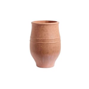 58 Artisan Terracotta Clay Planter – Handmade Large Flower Pot for Indoor & Outdoor, Rustic Decorative Home Accent