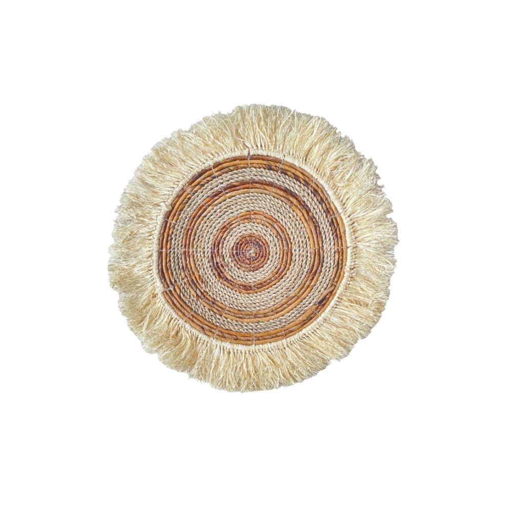 Sustainable Seagrass & Banana Leaf Placemats – Handmade, Wholesale Table Accessories for Coastal and Rustic Interiors