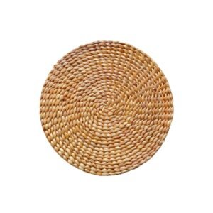 67 Eco-Friendly Handmade Water Hyacinth Table Mats – Durable, Stylish, and Wholesale-Ready