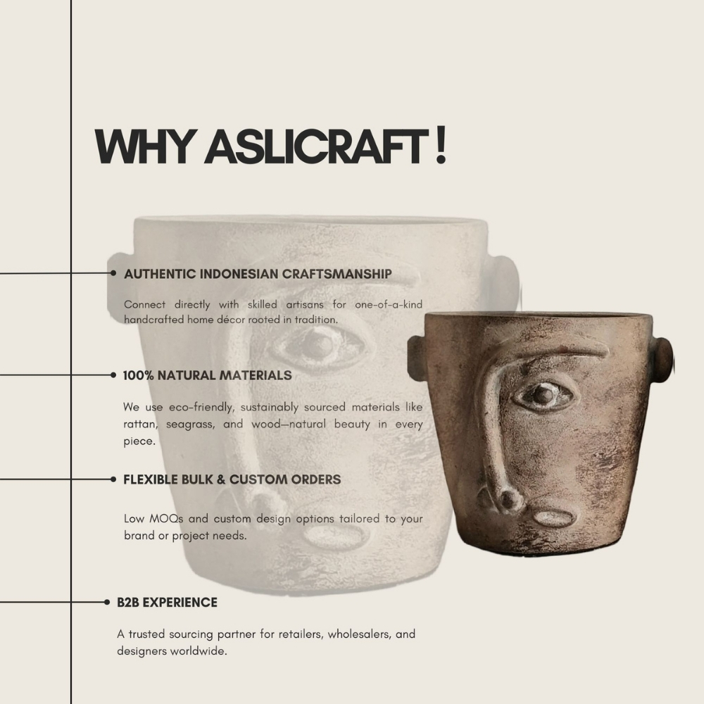 Rustic Terracotta Clay Planter – Handmade Large Flower Pot, Indoor & Outdoor Artisan Pottery Décor - Wholesale - Image 3