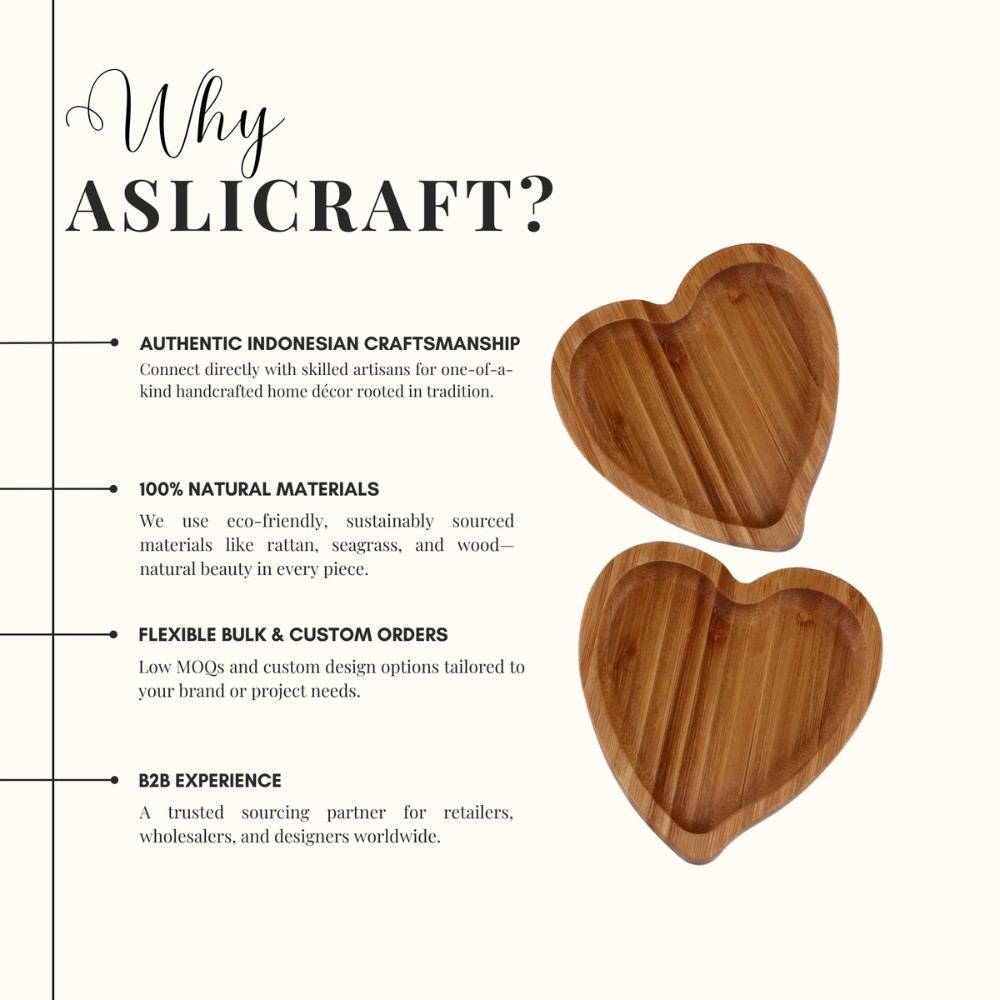 Teak Wood heart Plates for Lunch and Dinner-Durable Wooden Dishes & Plates - Image 3