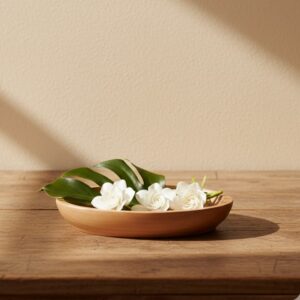 Handcrafted Teak Plate Indonesia High-Quality B2B Wooden Dinnerware