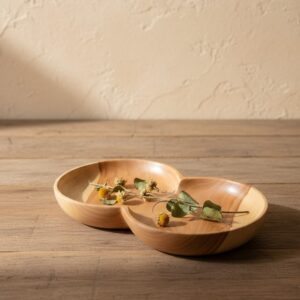 Handcrafted Teak Plate Indonesia – High-Quality B2B Wooden Dinnerware
