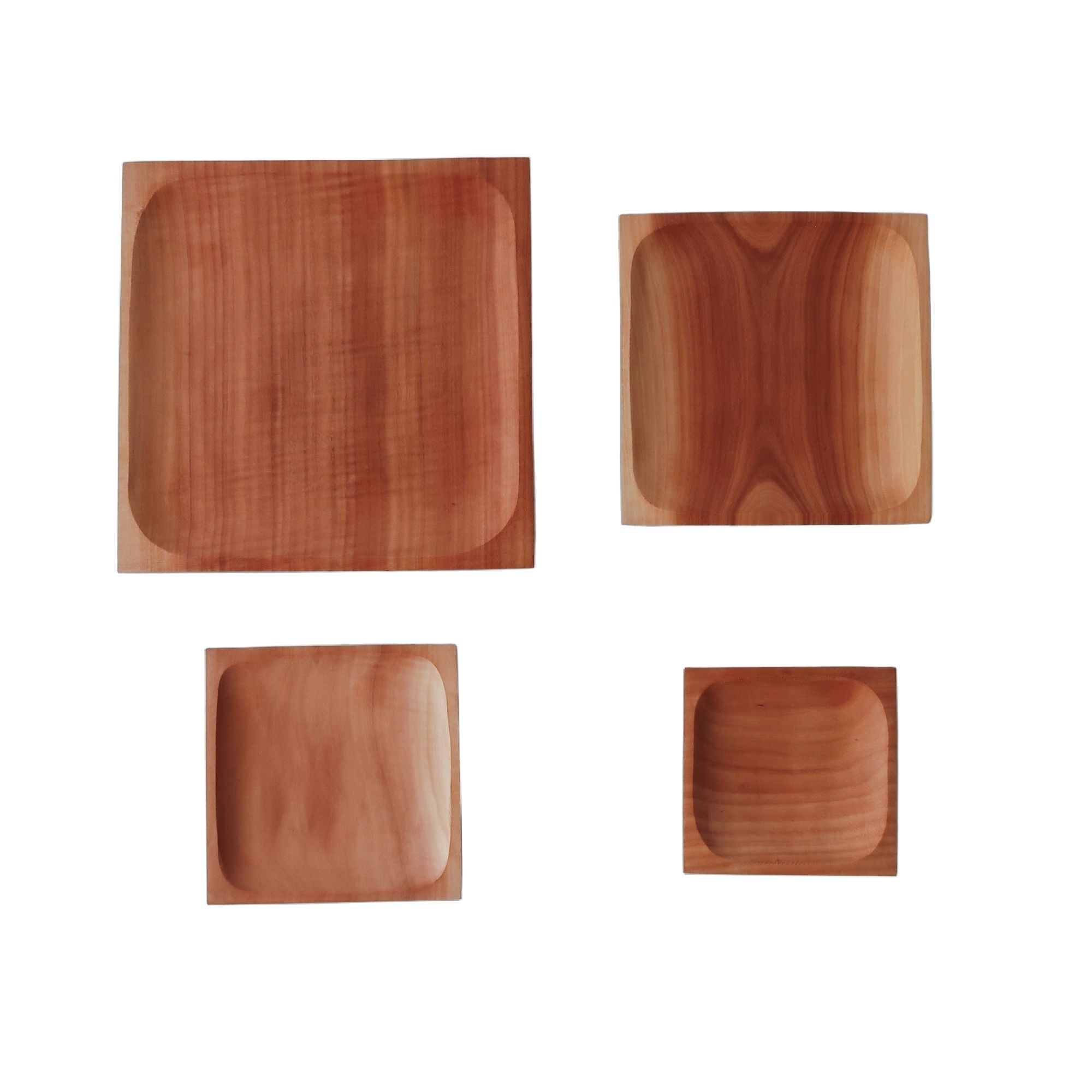 Artisan Teak Wooden Serving Plate Perfect for Appetizers, Snacks & Desserts - Image 2