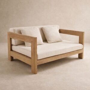 1 Laybali Outdoor Teak Sofa for Resorts & Villas