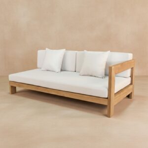 10 Laybali Teakwood Outdoor Sofa – Grade A Indonesian Teak