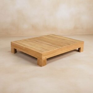 18 Laybali Teakwood Outdoor Coffee Table – Solid Grade A Teak
