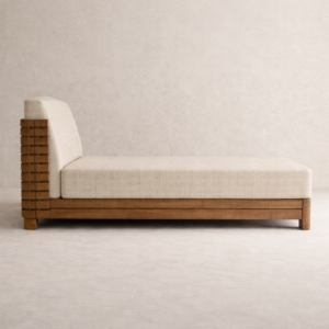 Calma Daybed – Solid Teak Outdoor Lounger